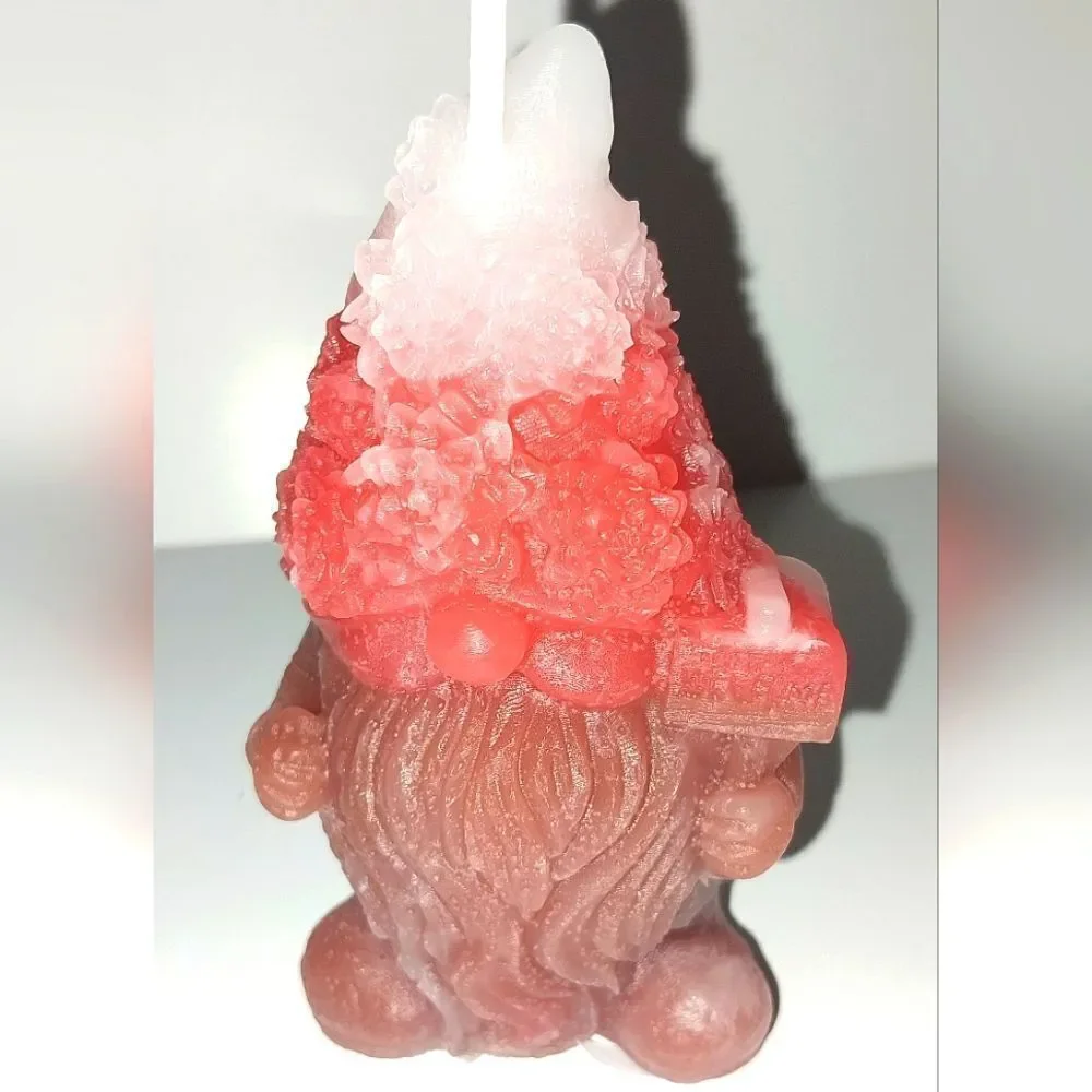 Hand crafted limited edition Gnome candle